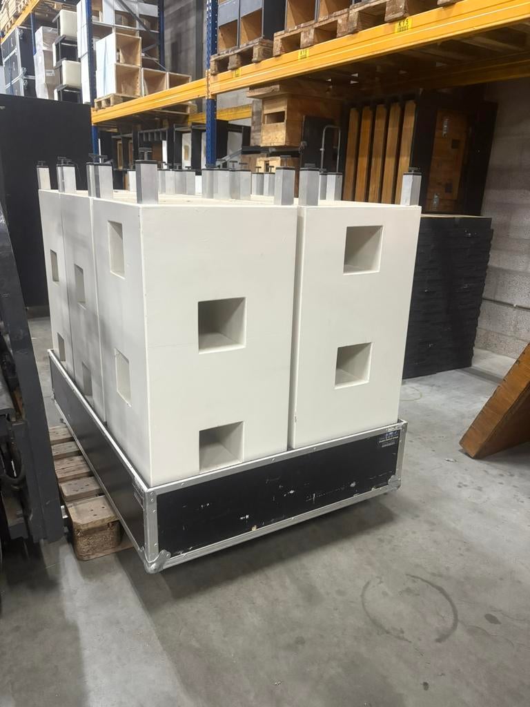 12 mooie statafel in flightcase, Hobby en Vrije tijd, Feestartikelen, Zo goed als nieuw, Overige typen, Ophalen