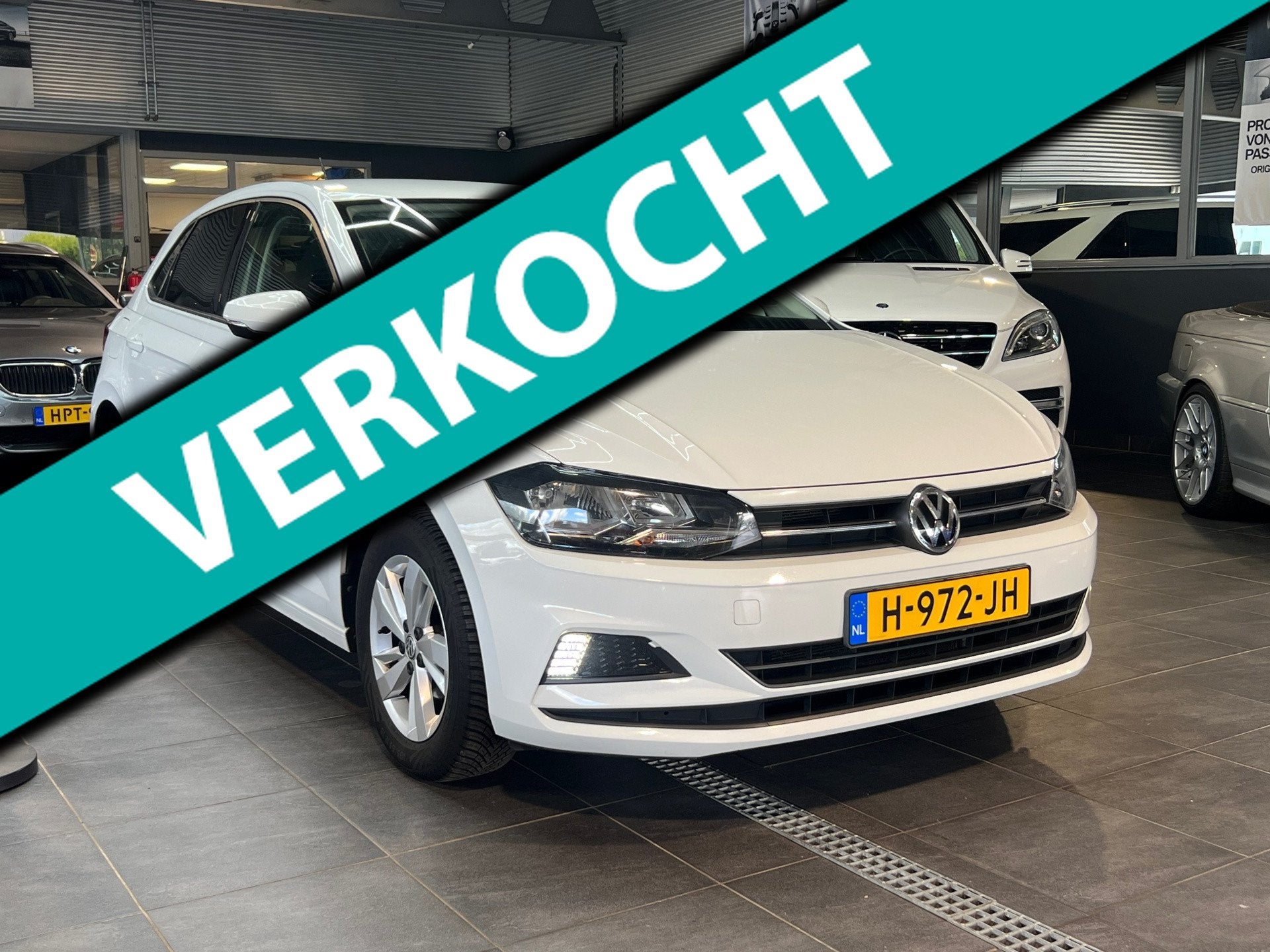 Volkswagen Polo 1.0 TSI Comfortline # Zeer netjes! # Cruis c, Auto's, Voorwielaandrijving, Gebruikt, Euro 6, Bedrijf