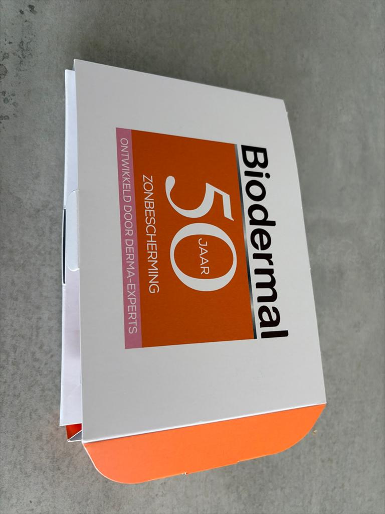 Nw! Biodermal Zonbescherming Set SPF 50 - Gezicht & Lichaam, Ophalen of Verzenden, Nieuw, Gehele gezicht, Verzorging