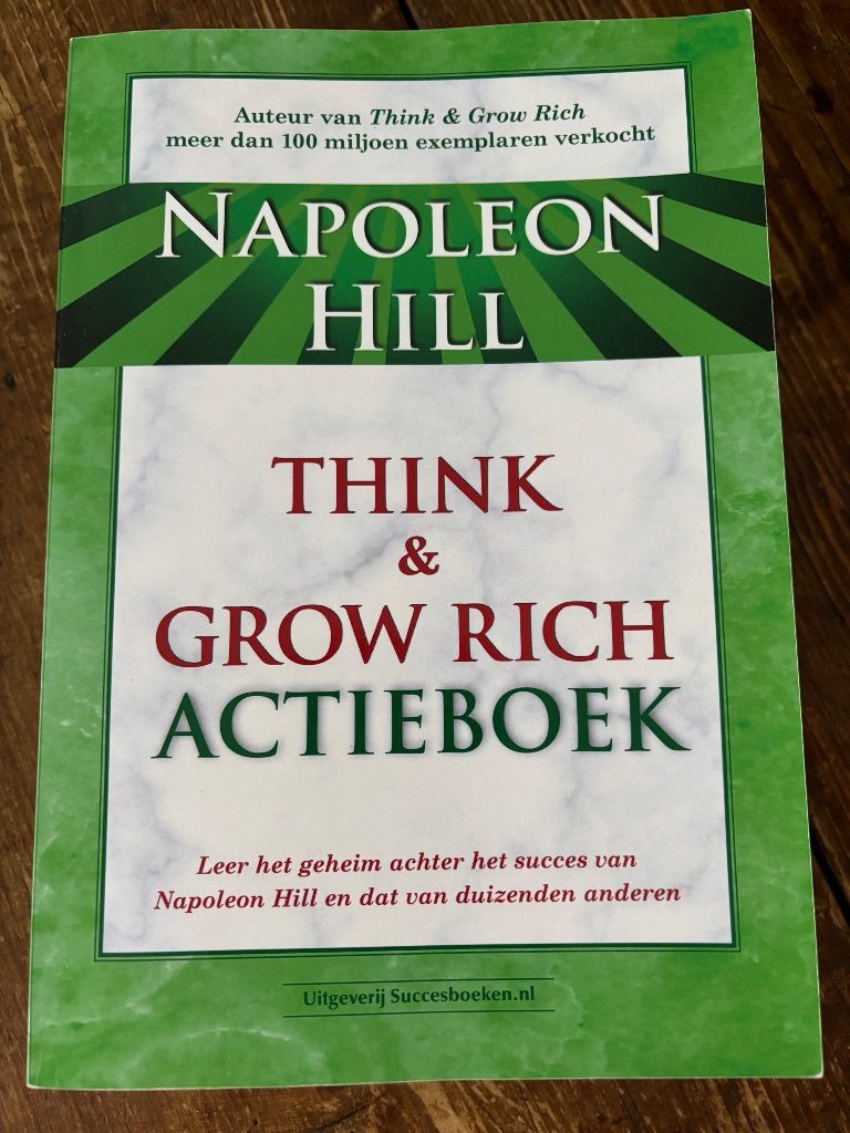 THINK & GROW RICH - NAPOLEON HILL, Ophalen of Verzenden, Zo goed als nieuw, Napoleon Hill