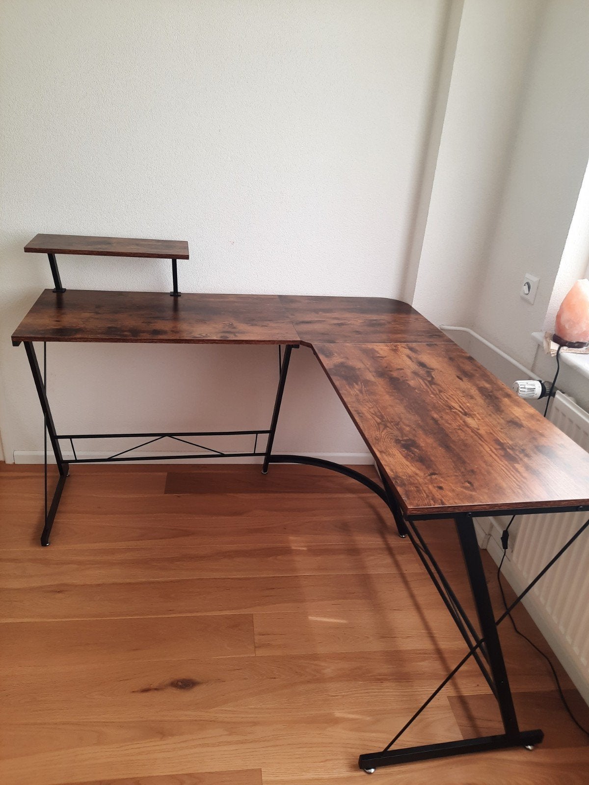 Gaming tafel., Ophalen, Demontabel, 180 cm, Bruin