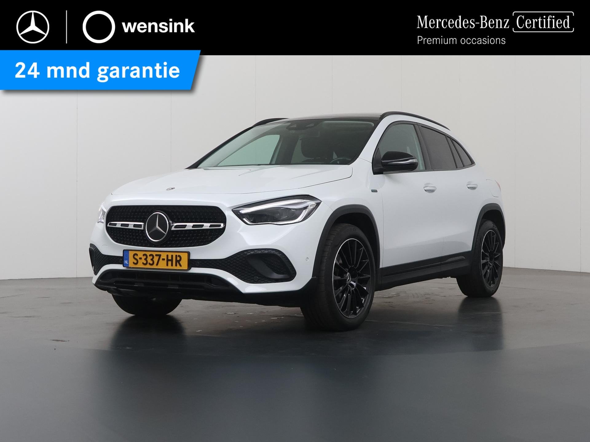Mercedes-Benz GLA-klasse 250 e Business Solution Luxury Limi, Auto's, 16 kWh, Leder en Stof, Wit, Bedrijf