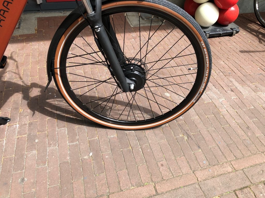Foto 2 van Fietshokje Raaks: Raaks Belton Oranje E-Bike Nieuw!!