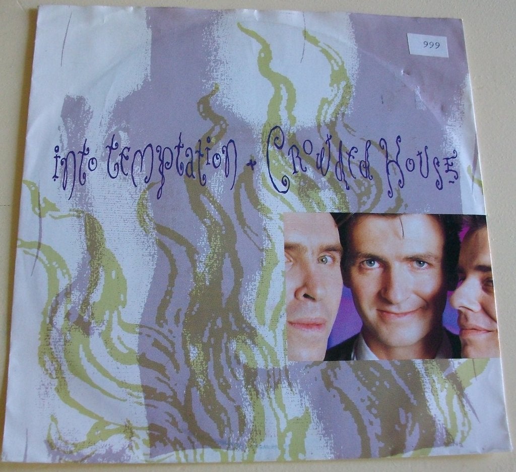 Crowded House   Into temptation, 7 inch, Ophalen of Verzenden, Zo goed als nieuw, Pop
