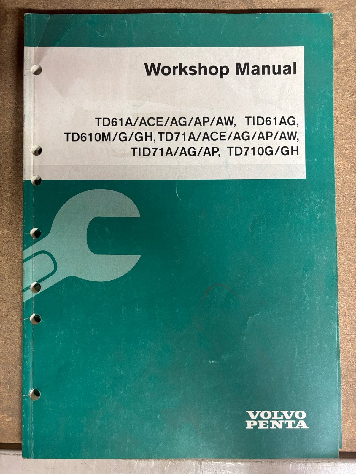 Volvo Penta Werkplaatshandboek & Instructieboek Dieselmotore, Boeken, Ophalen of Verzenden, Gelezen, Volvo