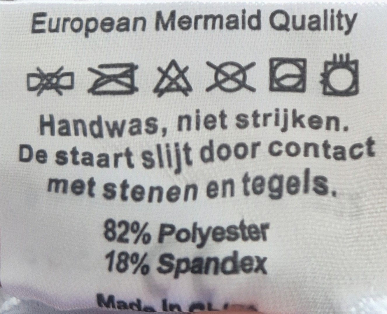 Zeemeerminnen staart, Ophalen, Meisje, One size, Zo goed als nieuw