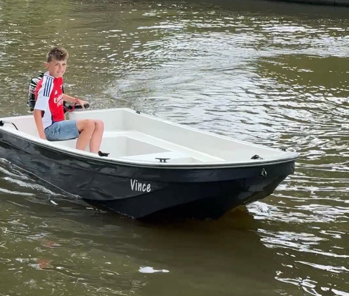 Mooi bootje, als nieuw! 3.25m , zeer stabiel! Speedbootje., Ophalen, Overige merken, Tot 10 pk, Viertaktmotor