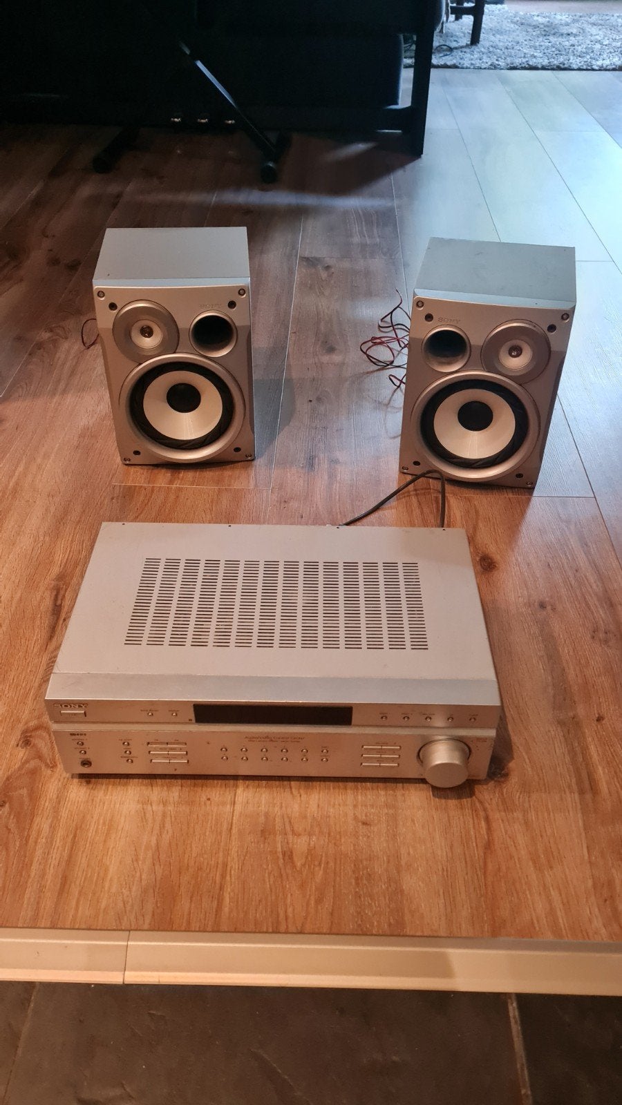 Sony STR-DE197 Stereo Receiver met Speakers, Ophalen, Gebruikt, Losse componenten, Sony