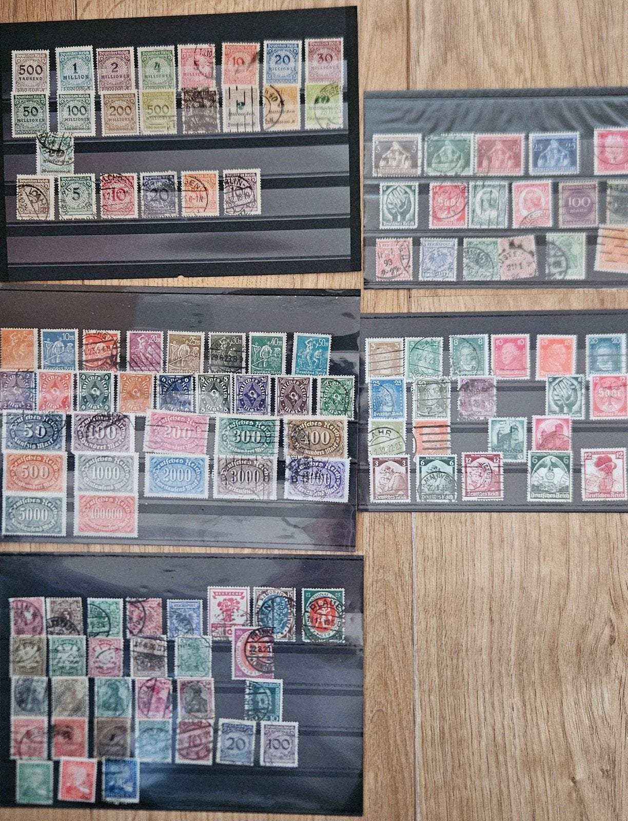 Duitse Rijk Duitsland Reich postzegels, Verzenden, Duitse Keizerrijk, Gestempeld