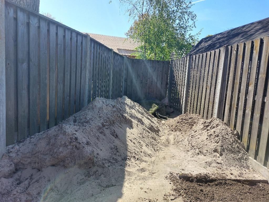 Zand, ophoogzand, Tuin en Terras, Ophalen, Zo goed als nieuw, Ophoogzand