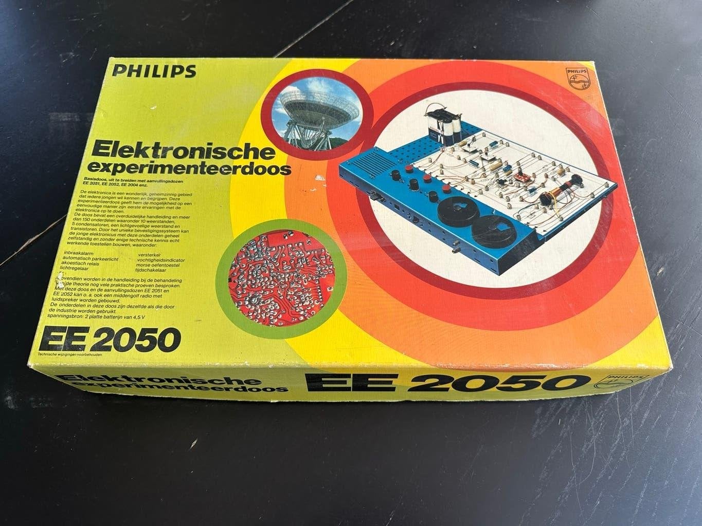 Philips EE 2050 Elektronische Experimenteerdoos, Ophalen, Gebruikt