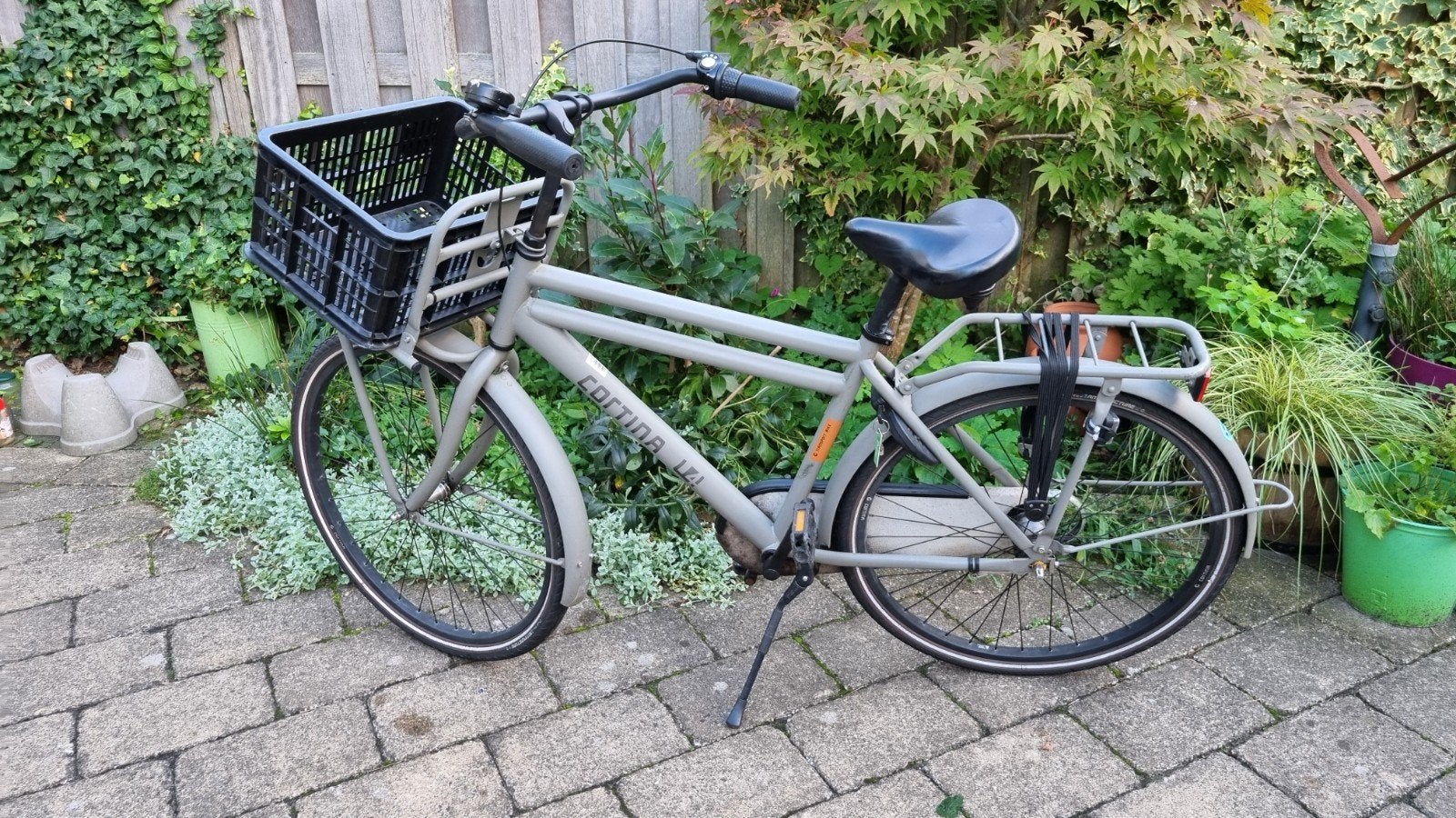 Cortina transportfiets jongens, Terugtraprem, Gebruikt, Cortina U4 transportfiets, Versnellingen
