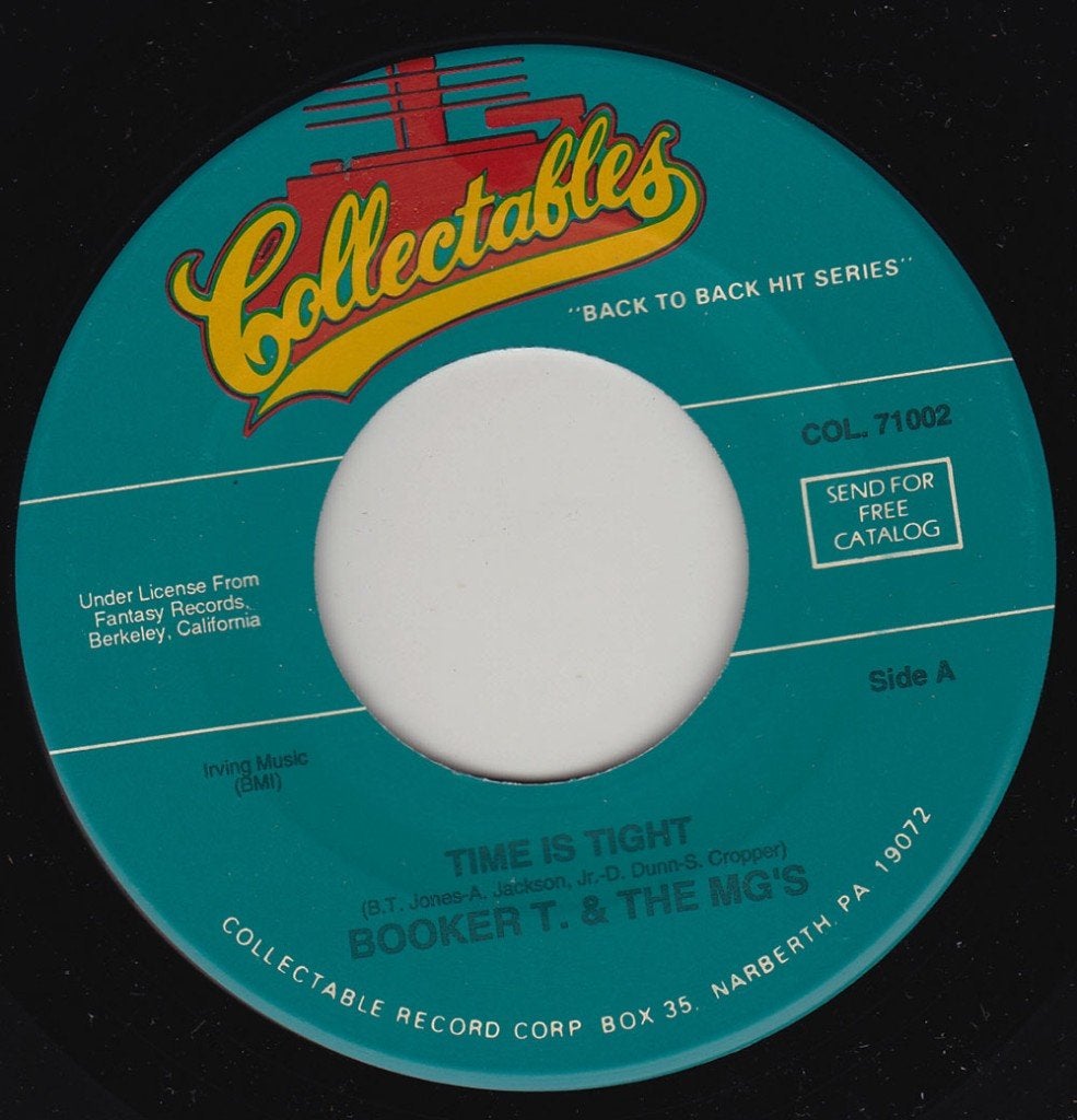 Booker T and The MG's - Time Is Tight 7", Ophalen of Verzenden, Nieuw in verpakking, 7 inch, Pop