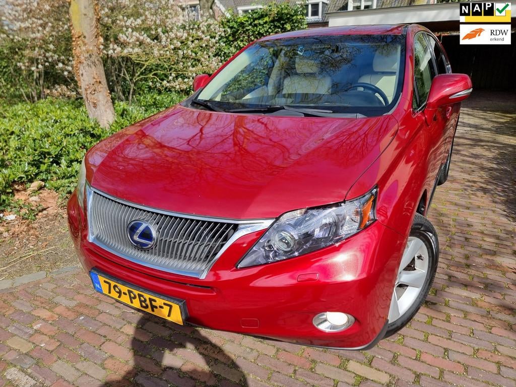 Lexus RX 450h 2WD Preference EXPORT/HANDEL, Auto's, Lexus, Euro 5, 249 pk, Gebruikt, Beige