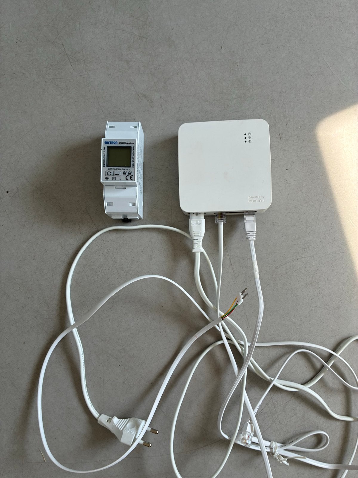 EnergyFlip energiemeter met kWh-meter voor zonnepanelen, Doe-het-zelf en Verbouw, Elektra en Kabels, Gebruikt, Overige typen, Overige merken