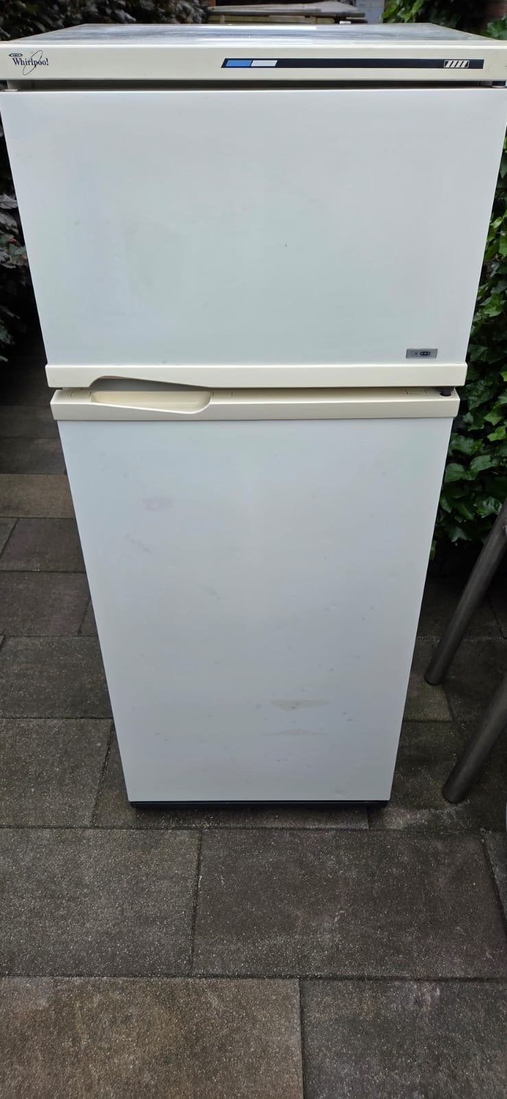 Whirlpool Koelkast met vriesvak - ARG 639/G/WP, Witgoed en Apparatuur, Gebruikt, 200 liter of meer, Ophalen of Verzenden, 140 tot 160 cm