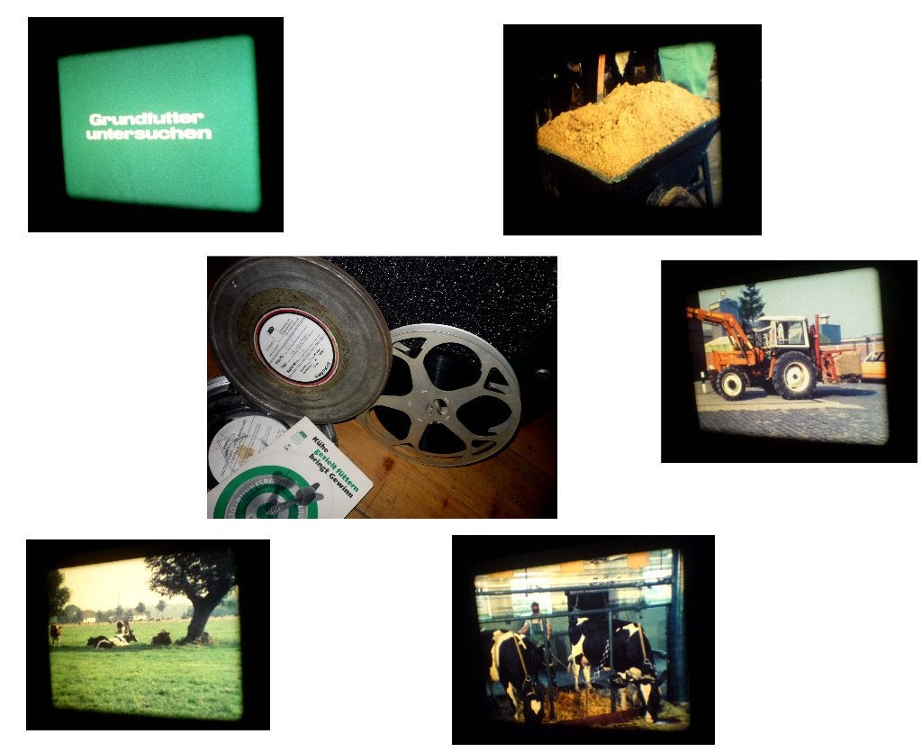 16mm film Samenstelling van Voer duitse doc 16min kleur, Ophalen of Verzenden, 16mm film