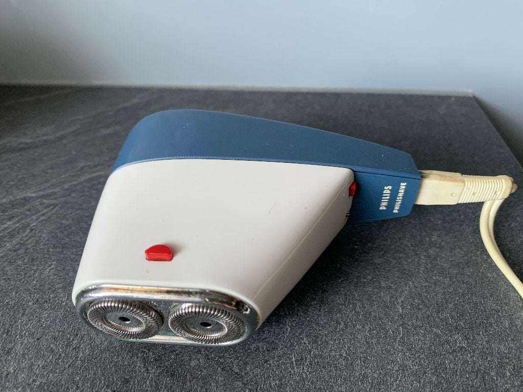 Philips SC7920 retro scheerapparaat | 1962, Ophalen of Verzenden, Gebruikt