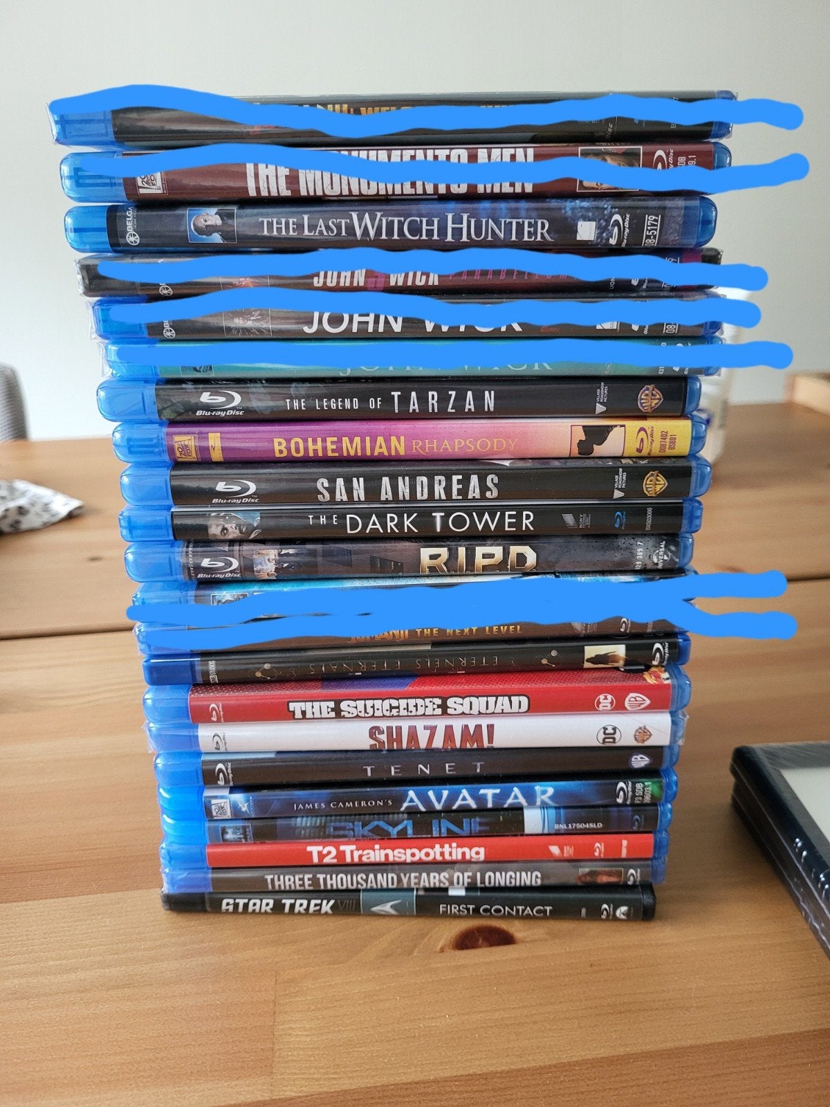 Partij blu rays, Verzenden, Nieuw in verpakking, Muziek en Concerten