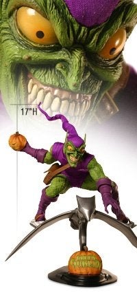 sideshow GREEN GOBLIN premium format 2005 NIEUW IN DOOS!, Ophalen, Nieuw, Film, Beeldje, Replica of Model