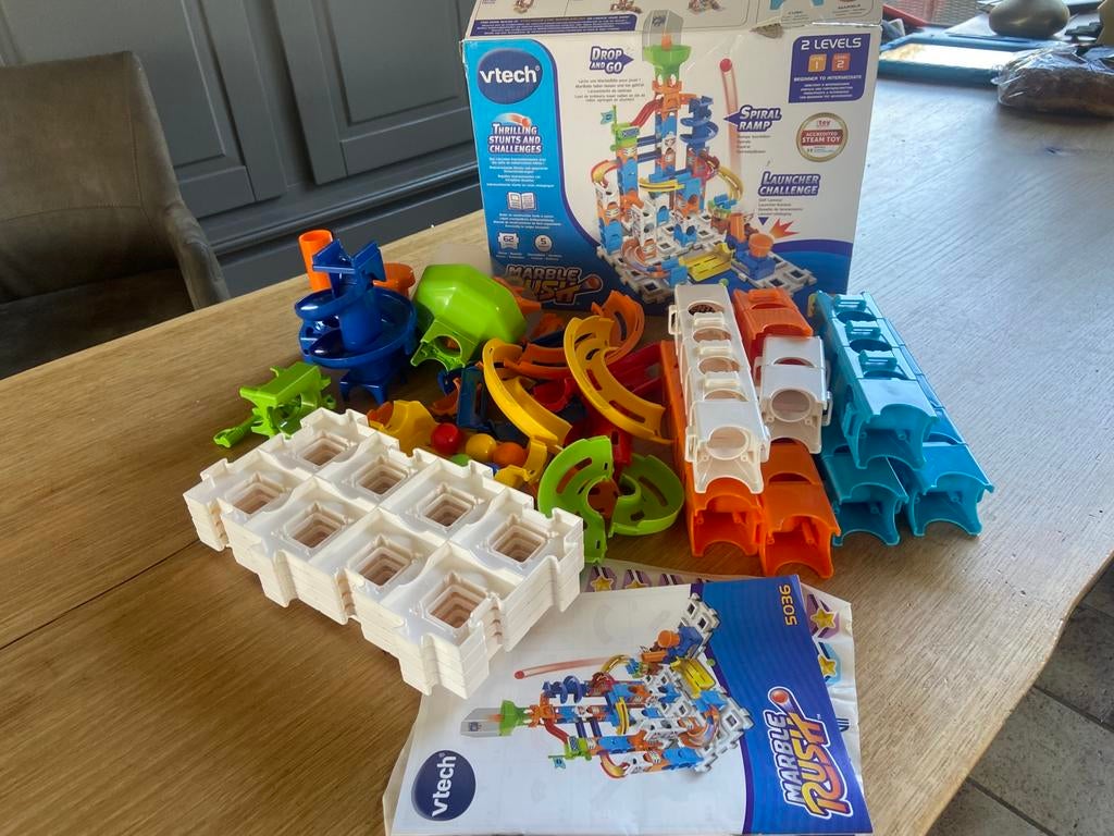 Vtech marble rush - adventure set, Ophalen of Verzenden, Zo goed als nieuw