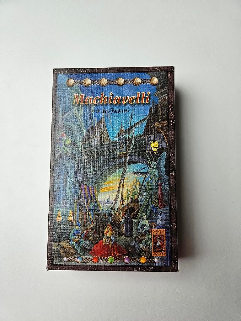 Kaartspel Machiavelli, Ophalen of Verzenden, Zo goed als nieuw, 999 Games