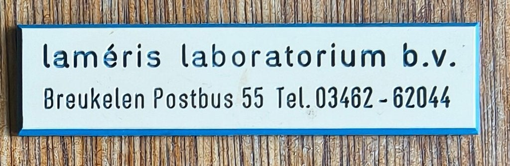 Laméris laboratorium b.v. Breukelen plaatje, Ophalen of Verzenden