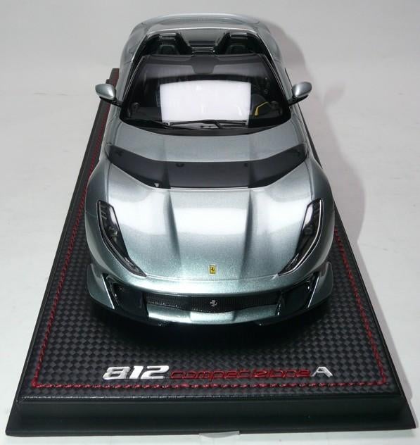 Ferrari 812 Competizione A Grijs 1:18 FE034C MR Collection, Ophalen of Verzenden, Nieuw, Auto, Overige merken