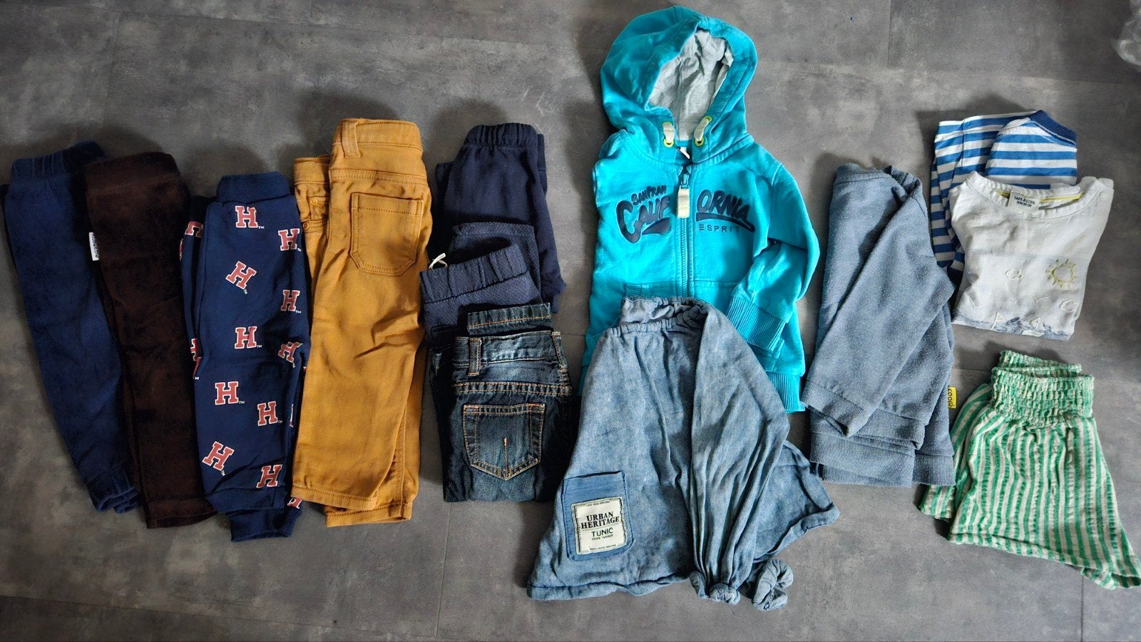 Broeken, truien, vesten, pakjes, shirts en longsleeves maat, Gebruikt, Setje, Jongetje, Diverse merken