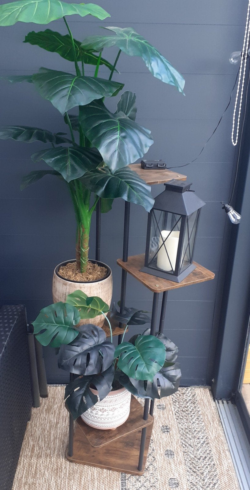 5 delige plantenstandaard  (zonder planten), Ophalen, Zo goed als nieuw