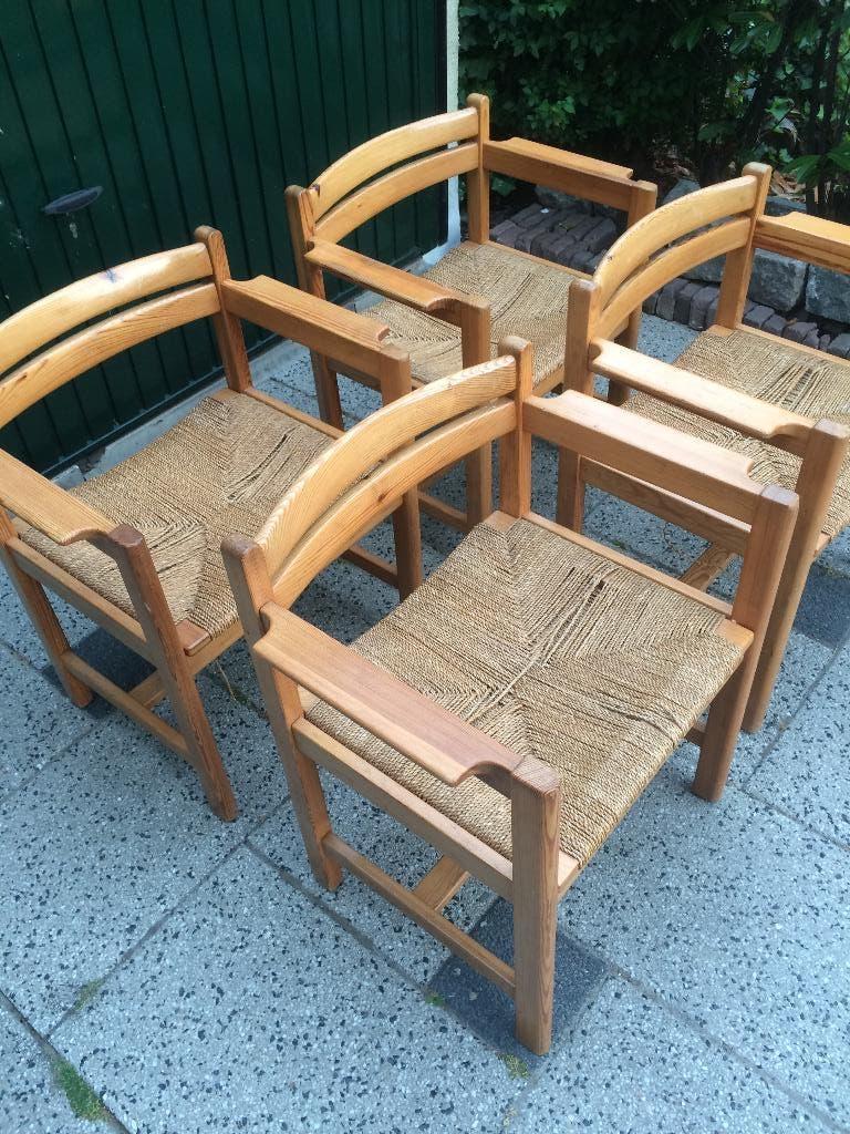 4 Borge Mogensen Andersson Söner Asserbo design stoel, Bruin, Ophalen of Verzenden, Nvt, Eén