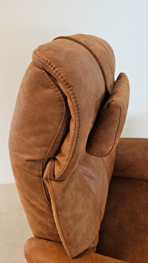 Prominent sta op fauteuil met optie,s bij Zitgemak in joure, 75 tot 100 cm, Ophalen of Verzenden, Zo goed als nieuw, Stof