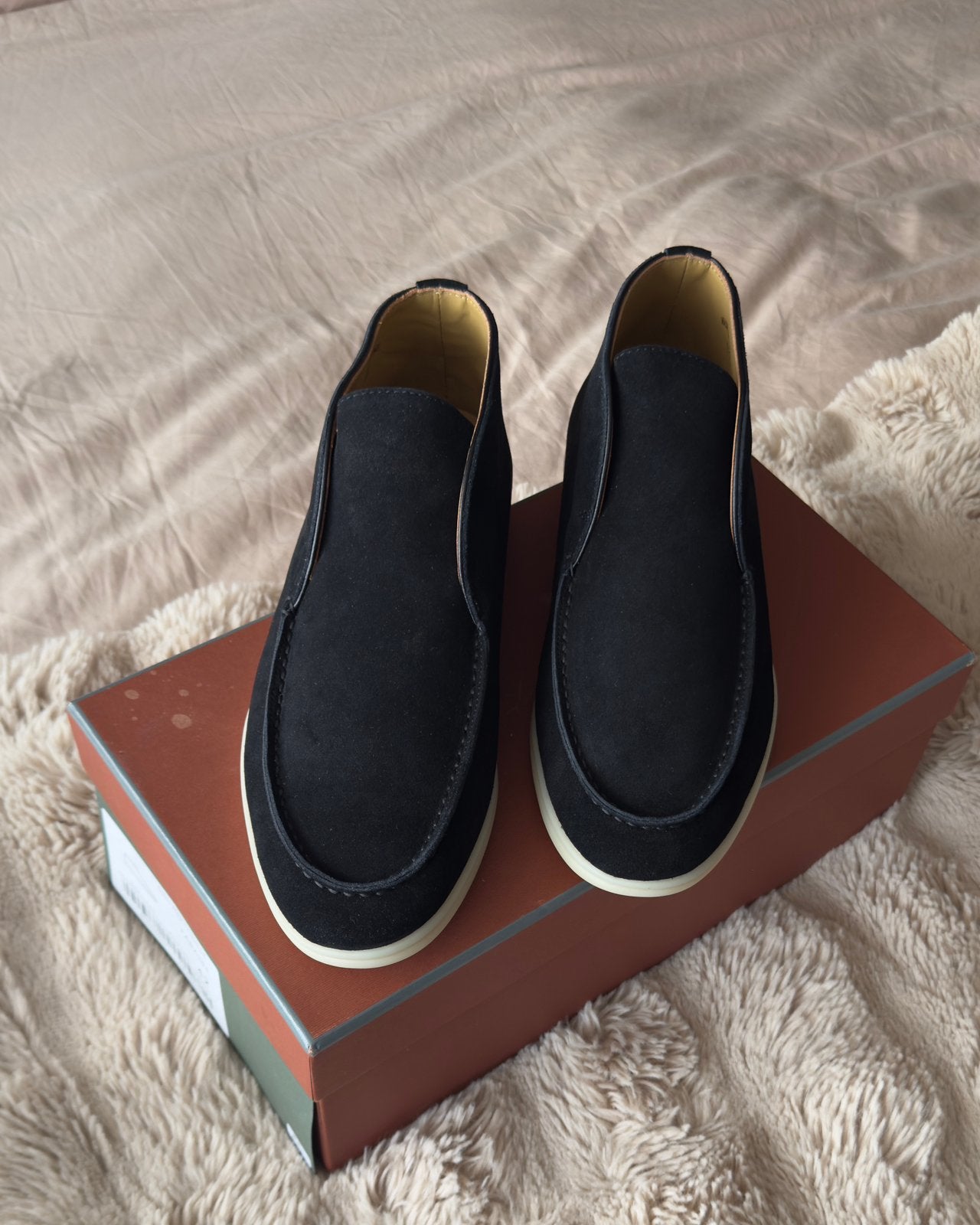Loro piana loafers heren zwart, Kleding | Heren, Schoenen, Ophalen of Verzenden, Zo goed als nieuw, Zwart, Loafers