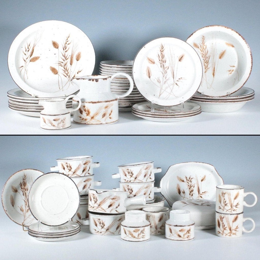 Compleet Midwinter Stonehenge Wedgwood servies puntgaaf, Ophalen of Verzenden, Zo goed als nieuw, Porselein, Compleet servies