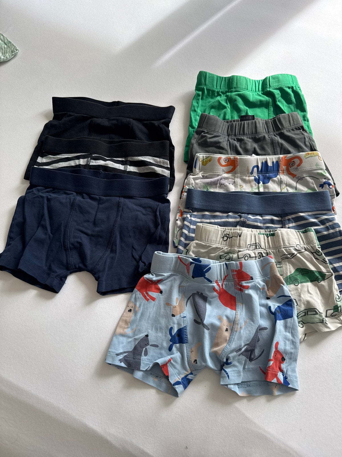 9 HEMA Boxershorts voor jongens, maat 98/104 - HEMA en meer, Ophalen of Verzenden, Gebruikt, Jongen, Nacht- of Onderkleding