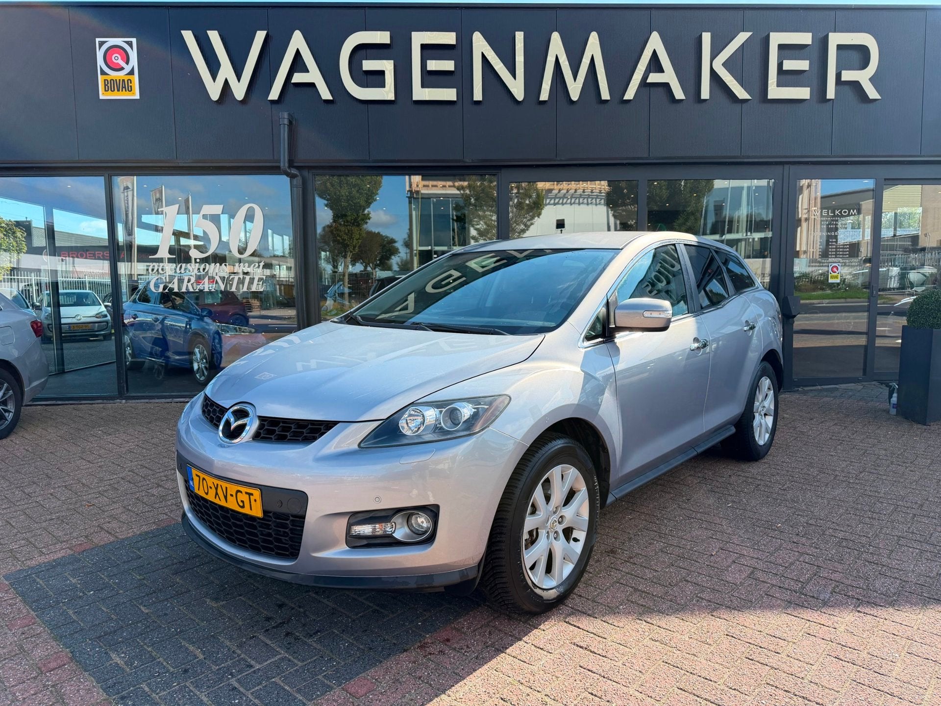 Mazda CX-7 2.3 Turbo Executive Clima|Cruise|Leder|Stoelvw, Auto's, 1450 kg, 1670 kg, 4 cilinders, 2261 cc