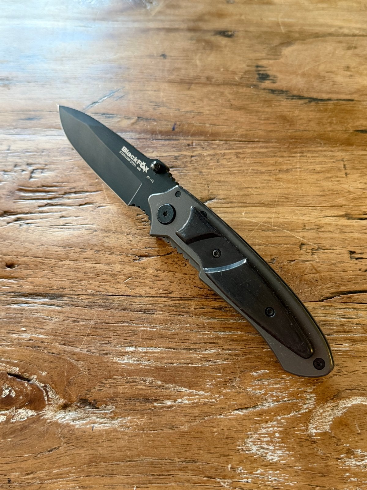 BlackFox BF-73 zakmes - robuust en scherp, Ophalen of Verzenden, Gebruikt