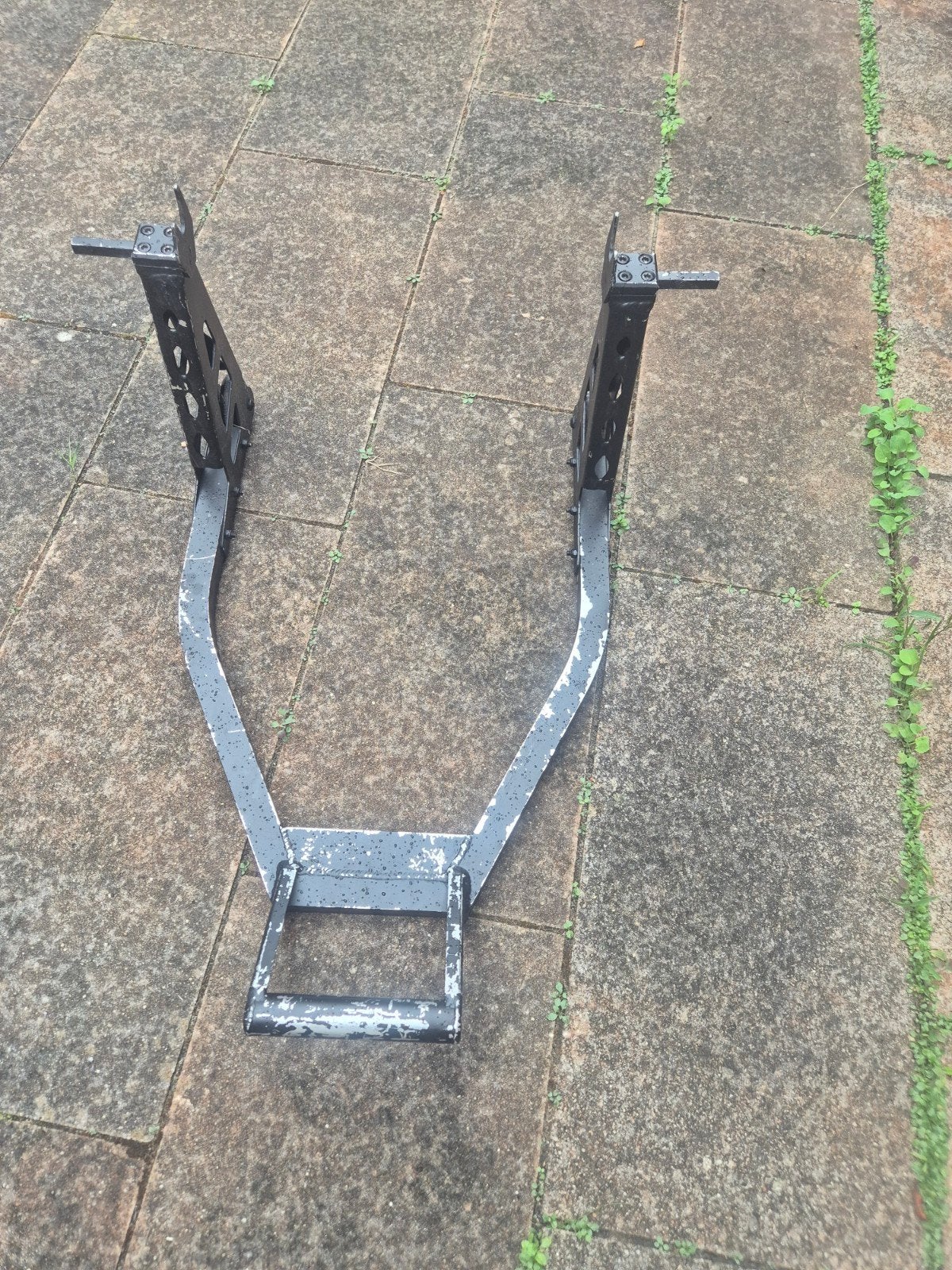 Motorfiets paddockstand achterwiel en voorwiel 3 stuks, Motoren, Ophalen, Gebruikt