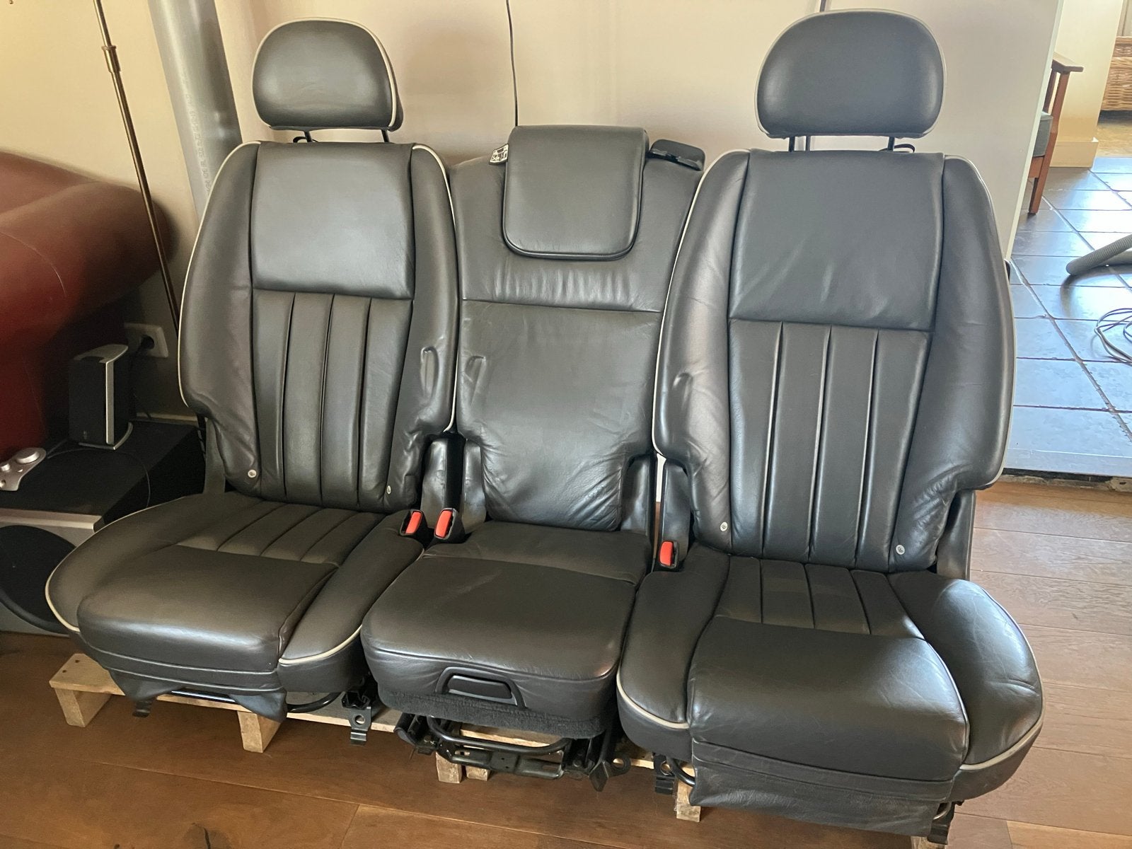 Volvo XC90 lederen achterbank met toebehoren, Ophalen, Gebruikt, Volvo