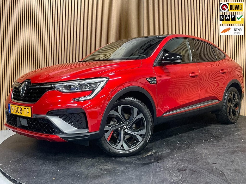 Renault Arkana 1.6 E-Tech Hybrid 145 R.S. Line|CARPLAY|CAMER, Auto's, Renault, Gebruikt, 4 cilinders, Origineel Nederlands, 760 kg