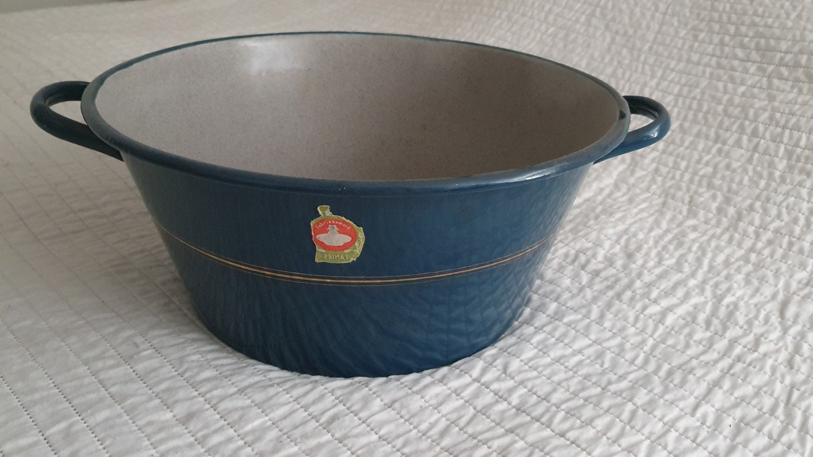 antieke emaille teil., Ophalen of Verzenden
