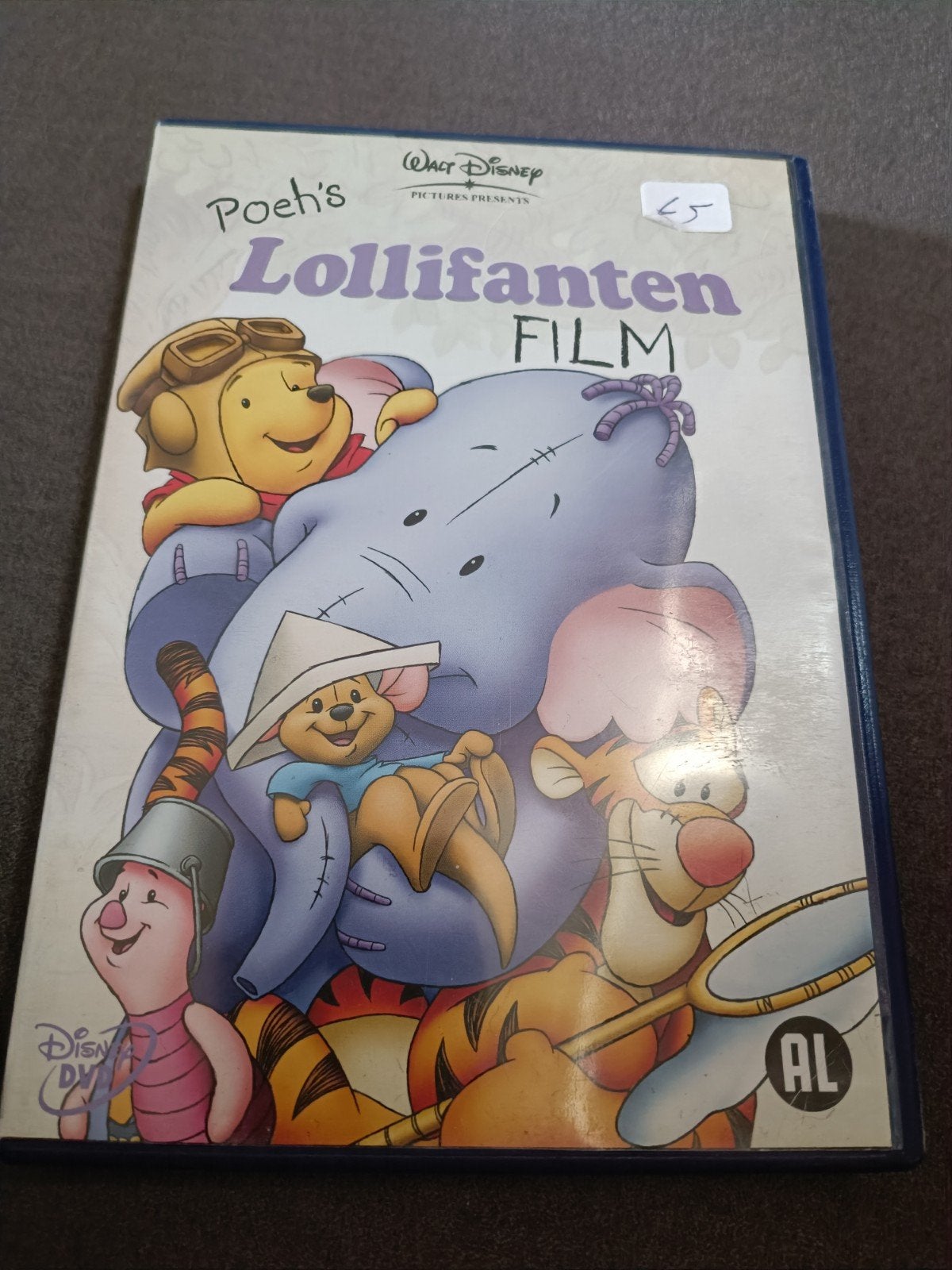Poeh's lollifanten film - dvd, Alle leeftijden, Ophalen of Verzenden, Zo goed als nieuw, Amerikaans