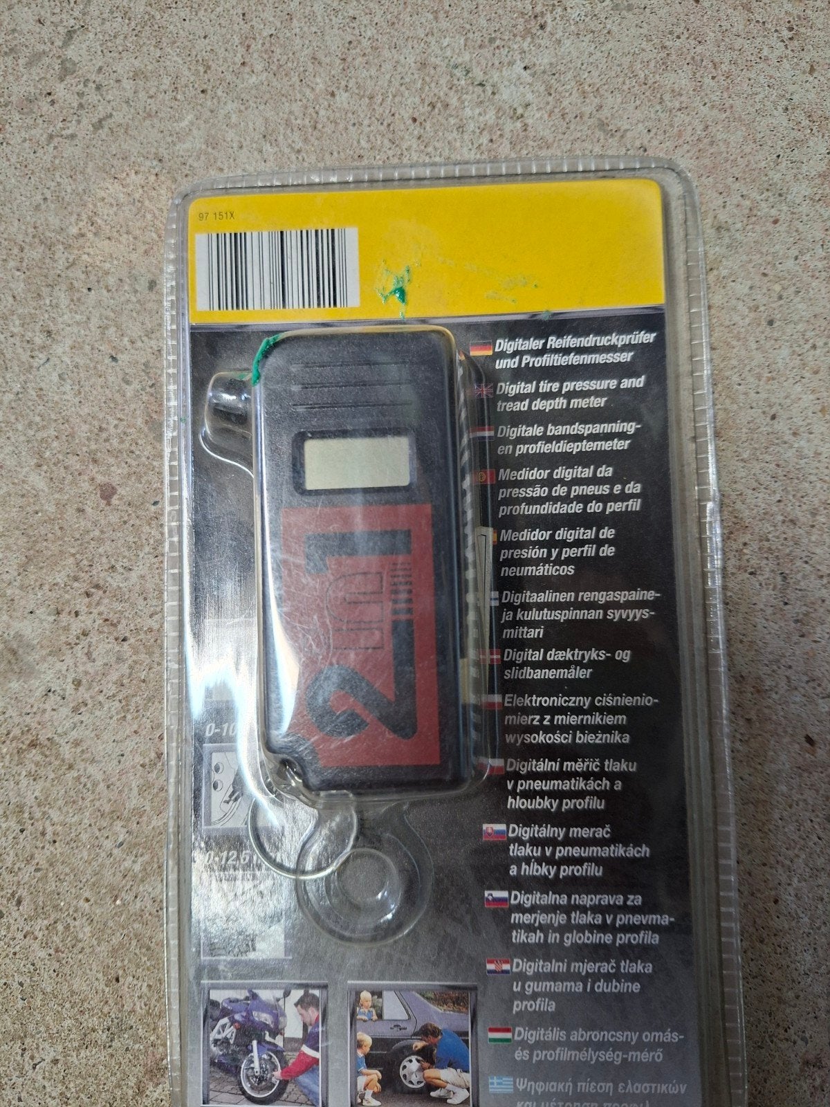 Digitale bandenspanning en profieldiepte meter, Ophalen of Verzenden, Nieuw