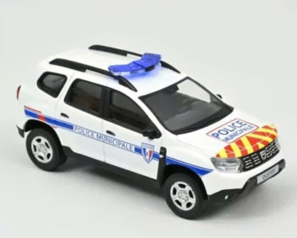 DACIA DUSTER '18 POLICE MUNICIPALE STRIPS 1:43 Norev 509046, Verzenden, Nieuw, Auto, Norev