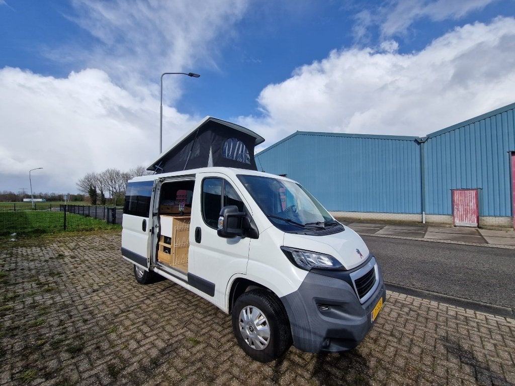 Te Koop Boxer Buscamper Nieuwe inbouw, Caravans en Kamperen, Overige merken, Chemisch toilet, Buscamper of Camperbus, Tot en met 2