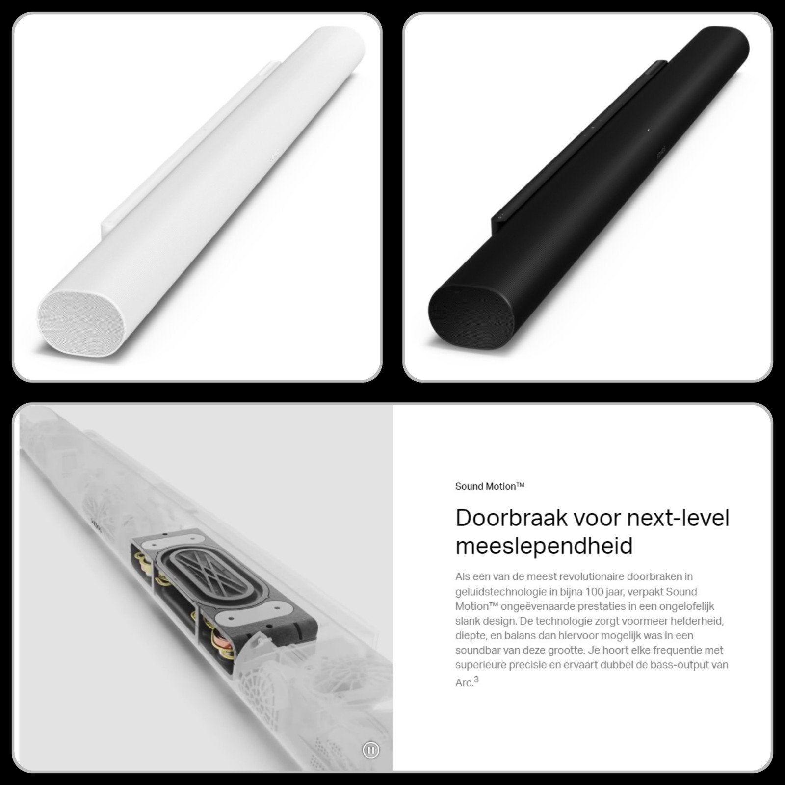 *NIEUW* Sonos Arc Ultra soundbar met Dolby Atmos, Audio, Tv en Foto, Soundbars, Ophalen of Verzenden, Bluetooth, Nieuw