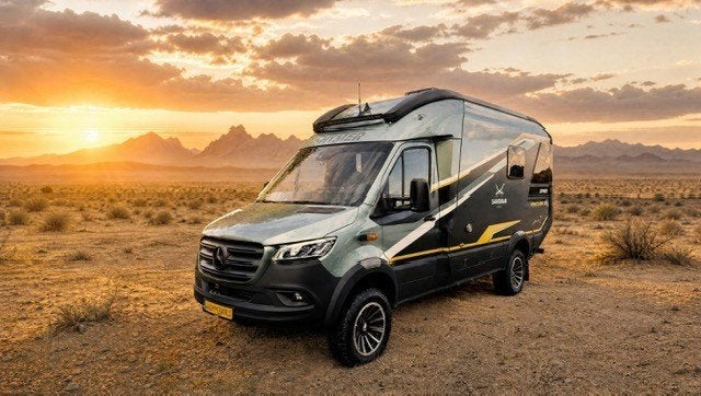 Hymer Venture S 4x4 Sansibar 1 of 7 by Palmo, Automaat, Bedrijf, Diesel, Luifel