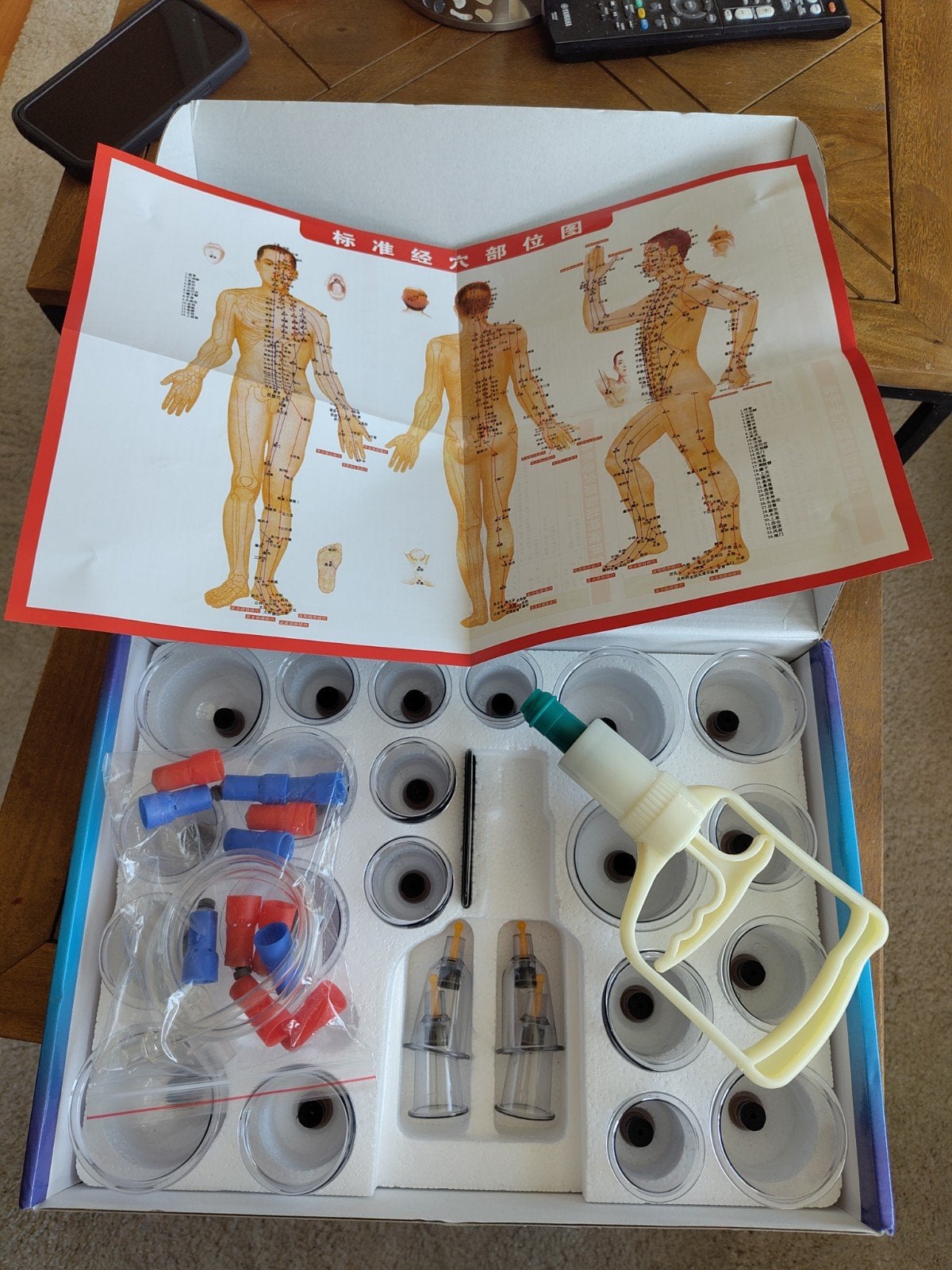 Nieuwe set cupping massage attributen, Ophalen of Verzenden, Nieuw