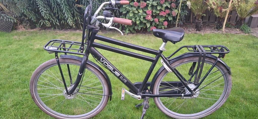 Transport-/Bak-/stevige herenfiets foto 3, Ophalen, Gebruikt, 26 inch of meer, Versnellingen