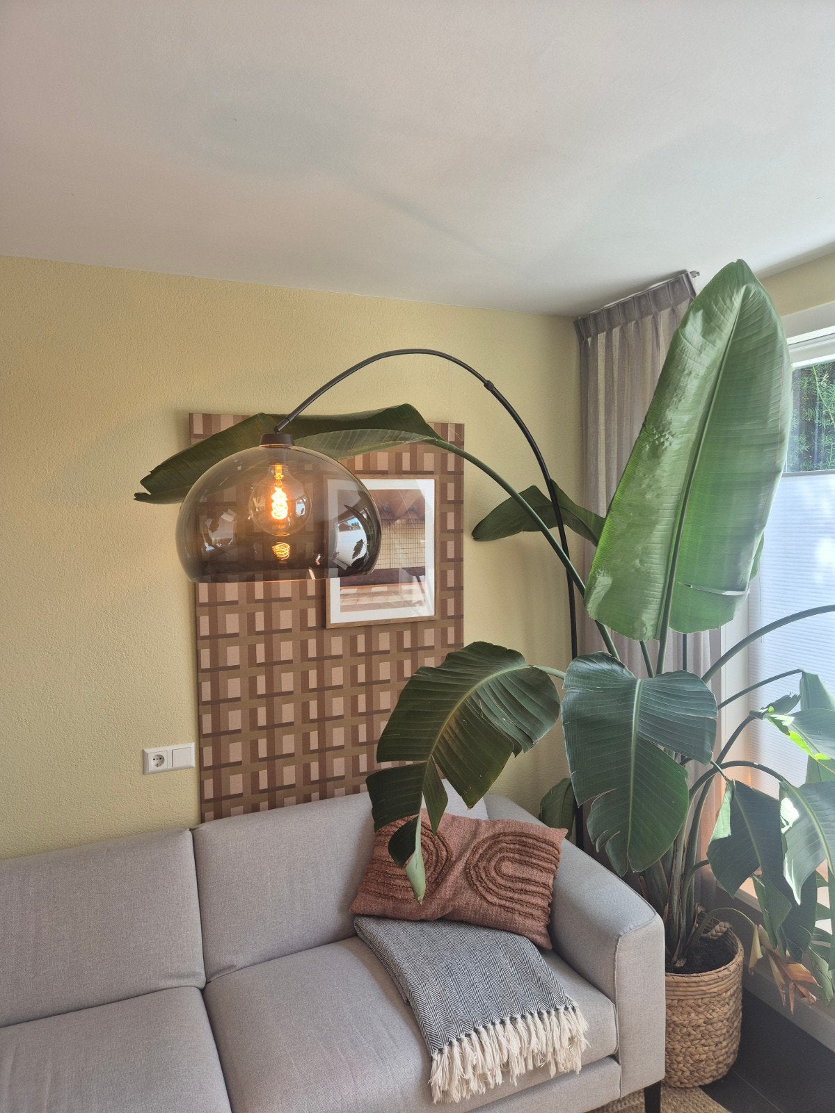 Vloerlamp / booglamp, Huizen en Kamers, Kamers te huur